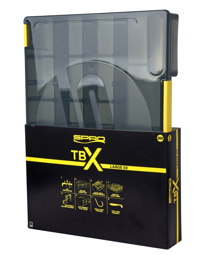 Pudełko SPRO TBX L50 Dark 35x25x5cm