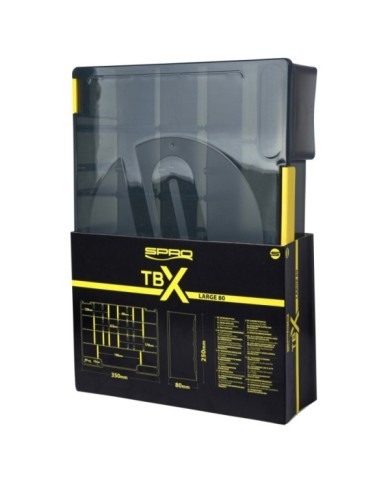 Pudełko SPRO TBX L80 Dark 35x25x8cm