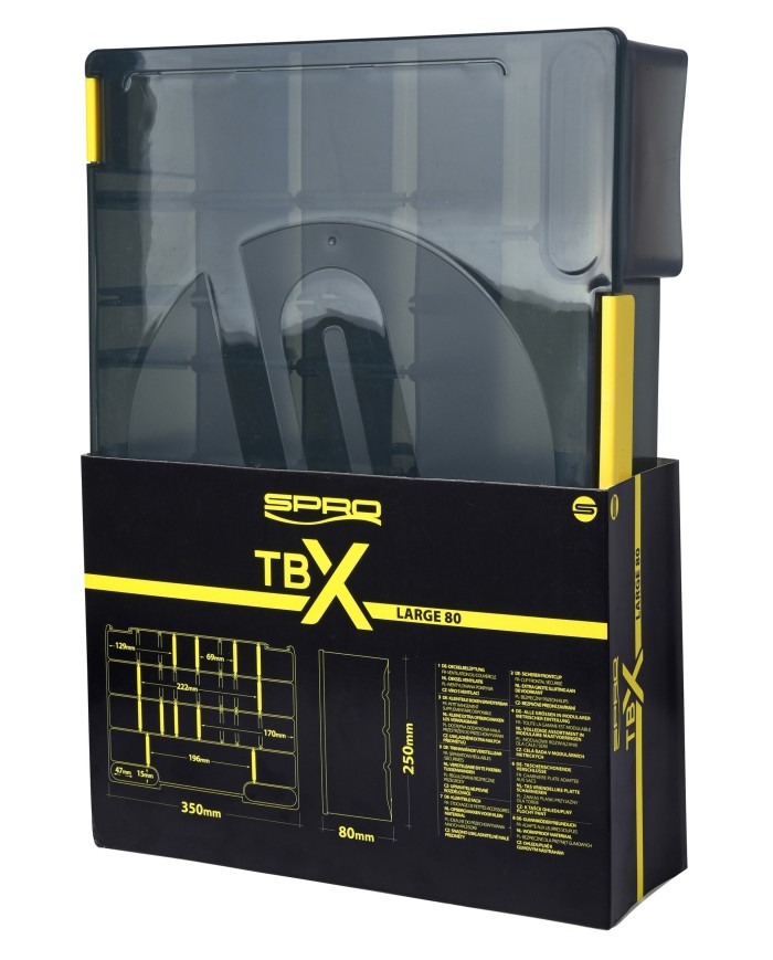 Pudełko Spro Tbx80l Dark 350x250x80cm