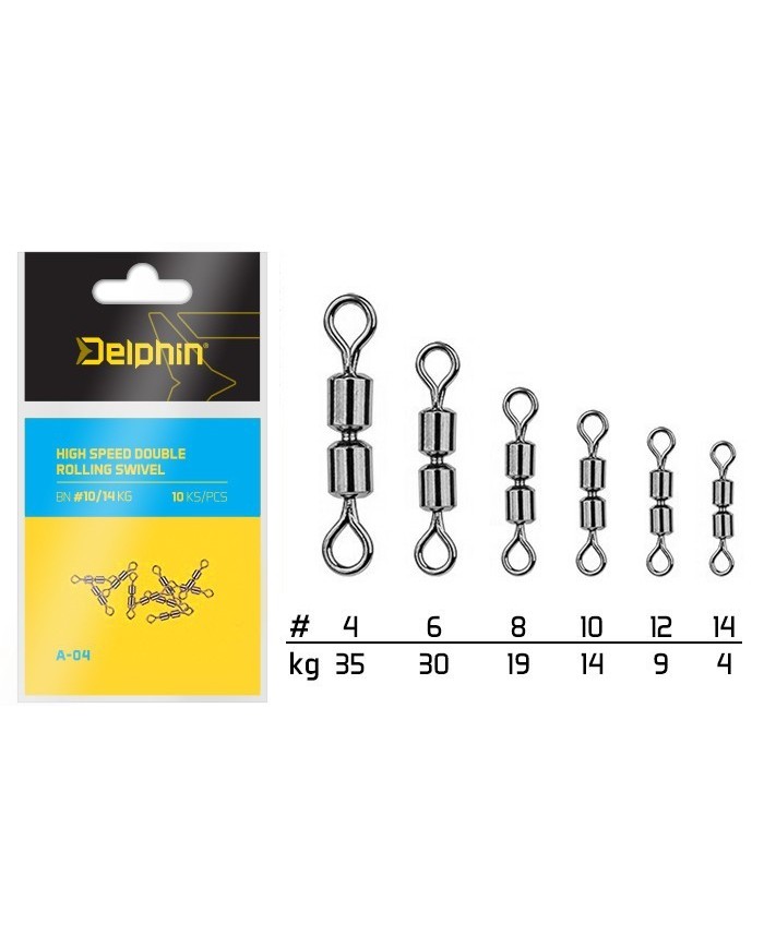 Krętlik Delphin Hi Speed A-04 - roz. 10